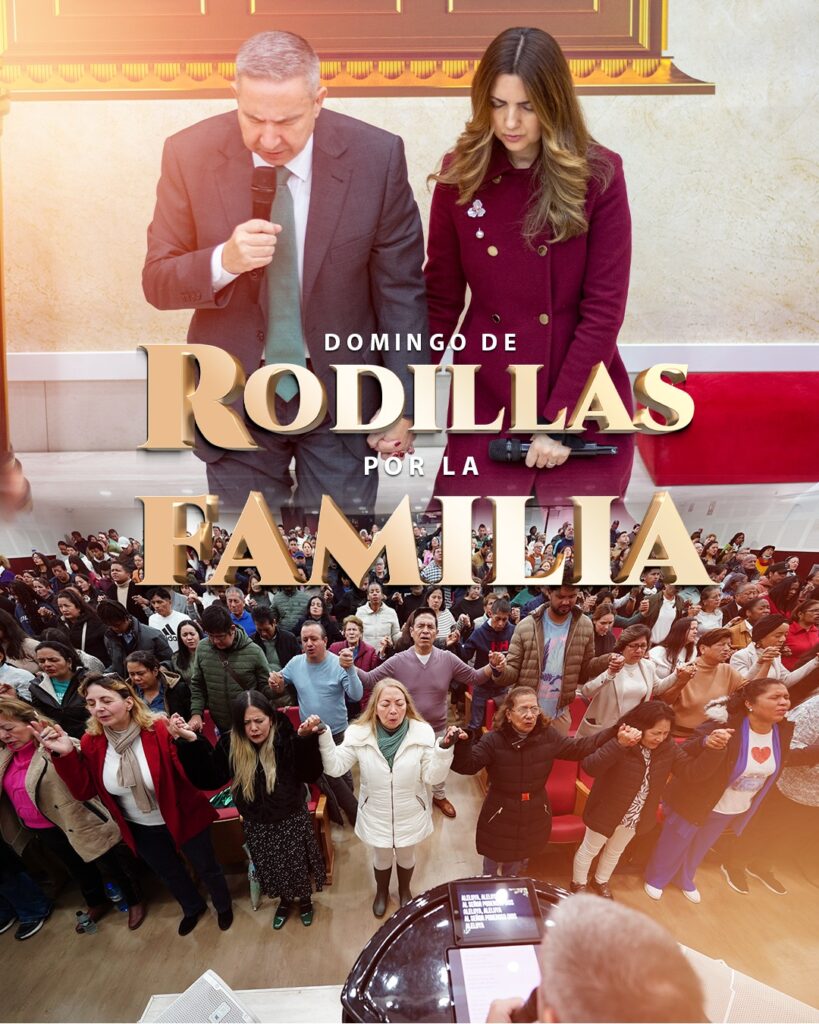 El obispo y su esposa oran