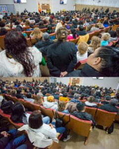 El pueblo de Atocha escucha la Palabra de Dios