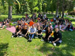 En Madrid, el "Teens en Familia" se realizó en el parque del Retiro.